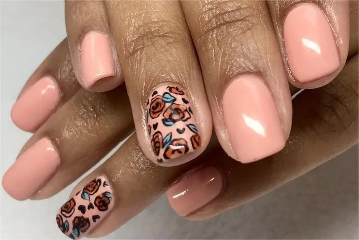 13 Nail Art untuk Kulit Sawo Matang, Ada yang Tricky Sampai Anti Gagal 26 nail art untuk kulit sawo matang warna peach