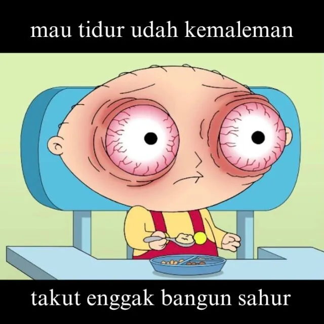 Meme Sahur Lucu dari yang Legend sampai yang Fresh, Kamu Juga Gini Enggak? 30