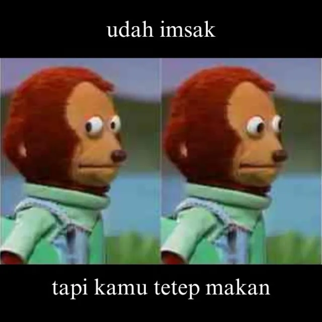 Meme Sahur Lucu dari yang Legend sampai yang Fresh, Kamu Juga Gini Enggak? 32