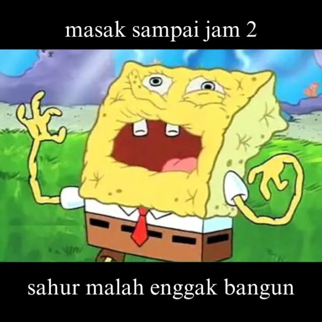 Meme Sahur Lucu dari yang Legend sampai yang Fresh, Kamu Juga Gini Enggak? 29