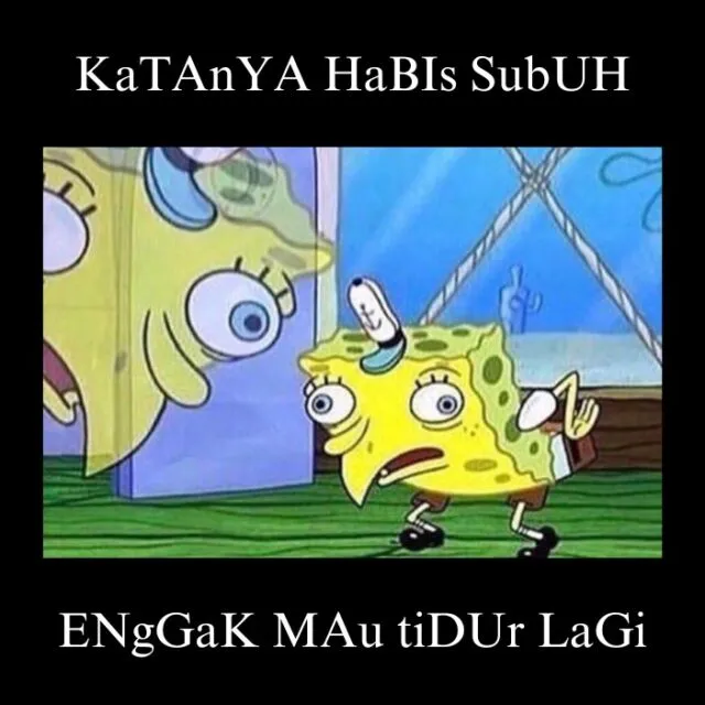Meme Sahur Lucu dari yang Legend sampai yang Fresh, Kamu Juga Gini Enggak? 40