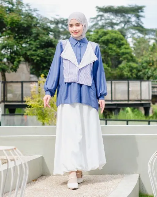 7 Busana Muslim Wanita Brand Lokal yang Harganya Terjangkau dan Desainnya Elegan! 11 pakaian wanita bagus
