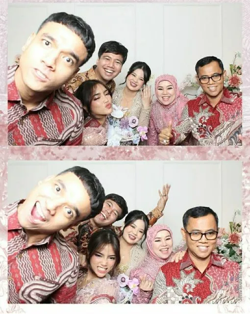 Wow! 6 Pesona Fuji An yang Susah Ditolak, Mas Dewan Kepincut? 9 Pesona Fuji An foto bersama keluarga