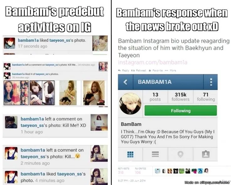 Datang ke Konser Taeyeon SNSD, Ini Alasan Bambam GOT7 Jadi Fanboy Tersukses! 3