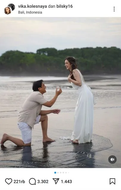 Billy Syahputra Lamar Vika Kolesnaya di Bali, Berawal dari DM ‘Cute 10 Billy Lamar Vika
