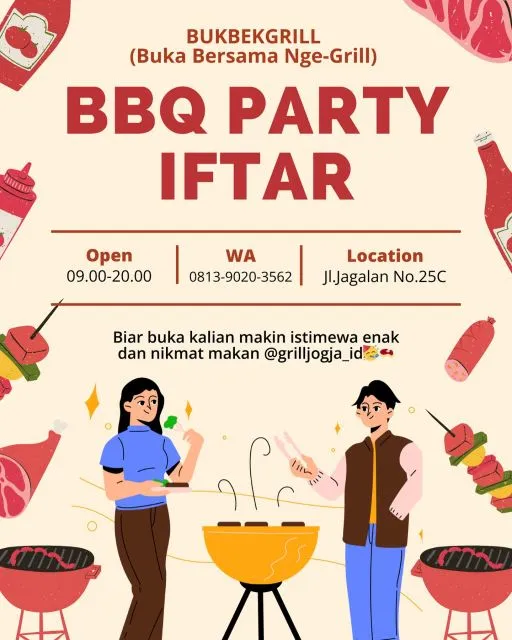 5 Rekomendasi Sewa Grill & BBQ di Jogja yang Terpercaya dengan Harga Terjangkau! 5