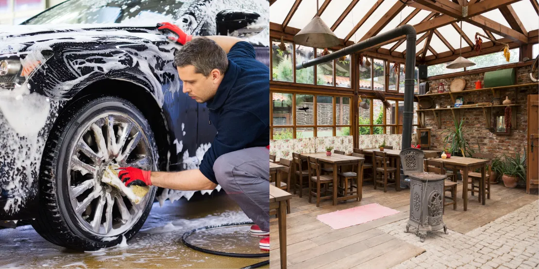Gabungin dengan Cafe! Trobosan Usaha Cuci Mobil Anti Mainstream 4 cara mulai Usaha Cuci Mobil dan cafe