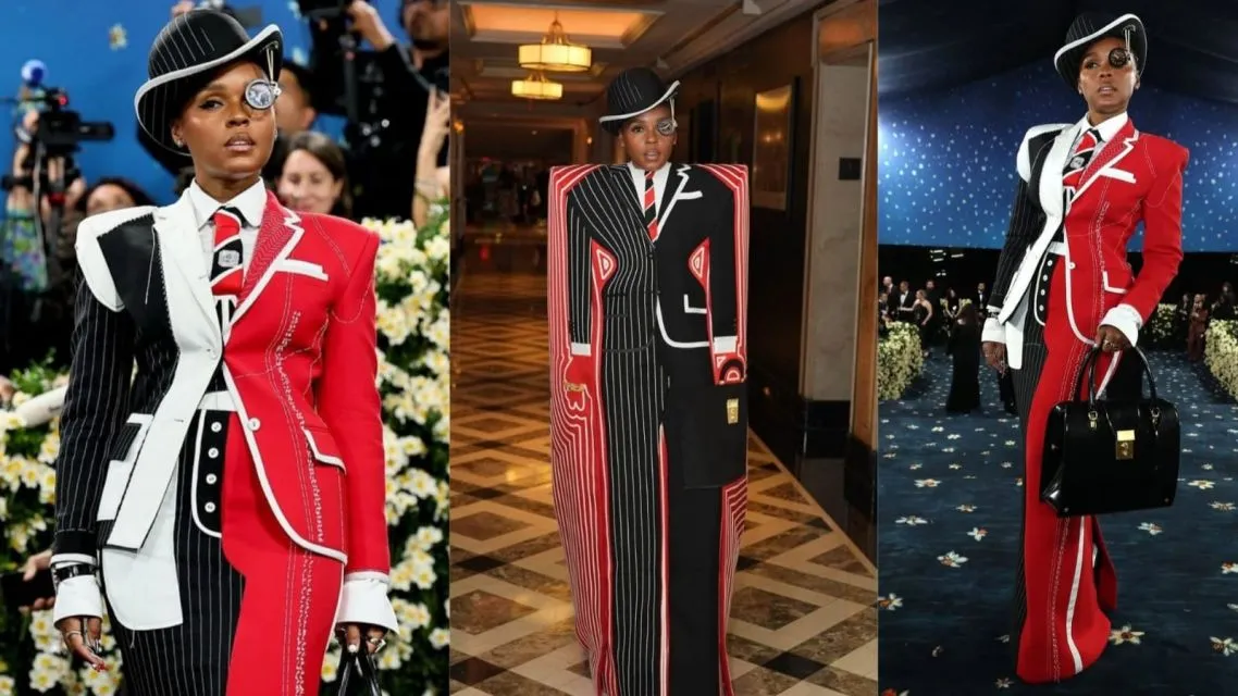 Met Gala 2025: 7 Penampilan Penuh Makna ‘Tailoring Black Style’ yang Nyentrik & Estetik 13 Jannele Monale