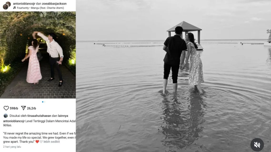 Patah Hati Berjamaah! Zoe Abbas dan Antonio Blanco Dikabarkan Putus, Ini 7 Fakta Hubungan Mereka 8 Zoe Abbas dan Antonio Blanco dikabarkan putus