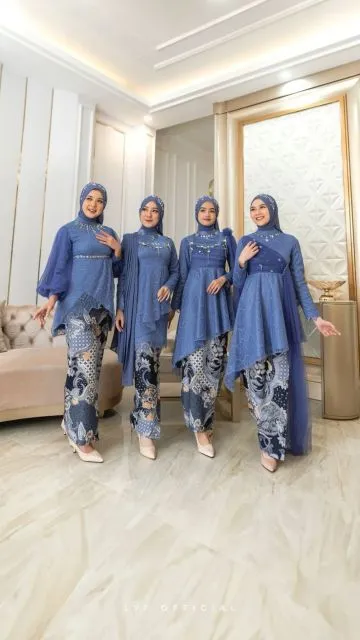7 OOTD Bridesmaid Hijab Kekinian yang Elegan dan Cantik 9