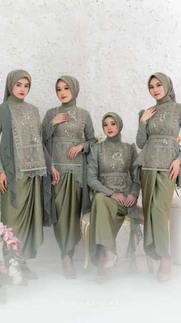 7 OOTD Bridesmaid Hijab Kekinian yang Elegan dan Cantik 11