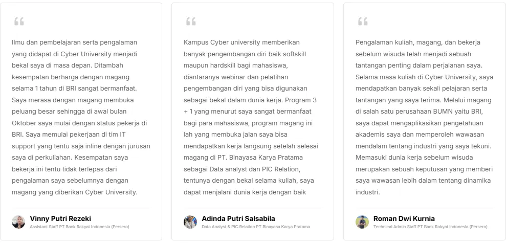 Cyber University Buka Penerimaan Mahasiswa Baru, Tawarkan Kurikulum Berbasis Industri 4