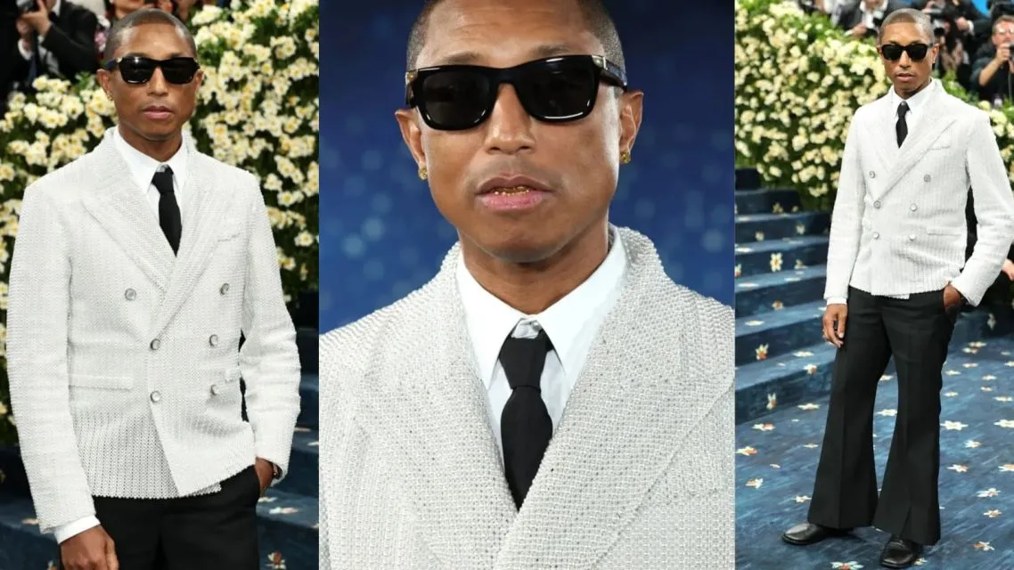 Met Gala 2025: 7 Penampilan Penuh Makna ‘Tailoring Black Style’ yang Nyentrik & Estetik 11 PHarrel Williams