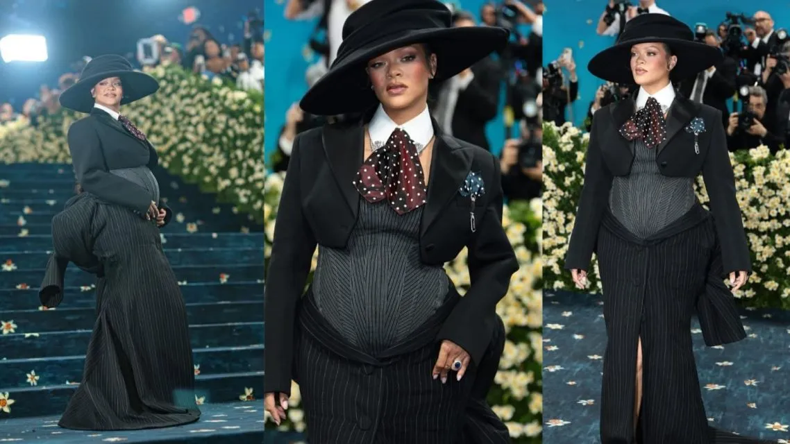 Met Gala 2025: 7 Penampilan Penuh Makna ‘Tailoring Black Style’ yang Nyentrik & Estetik 10 Rihanna