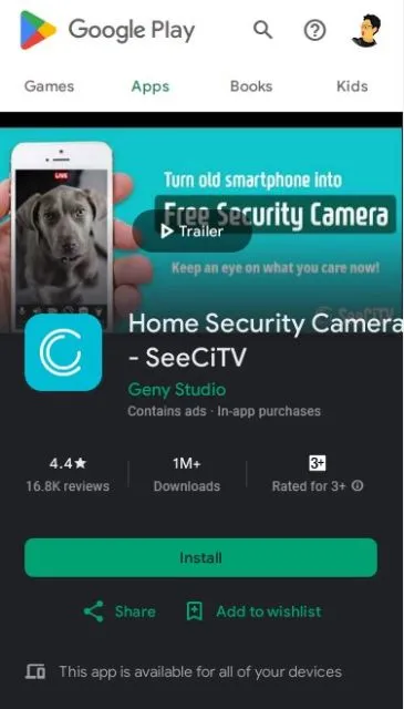 5 Aplikasi Gratis Ini Bisa Buat HP Bekasmu Jadi CCTV Professional! 7 aplikasi cctv android seecitv