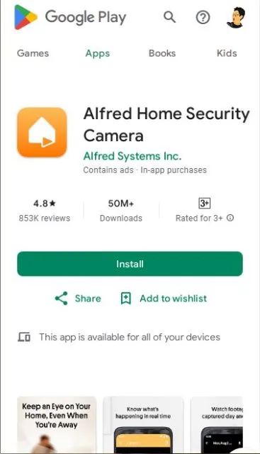 5 Aplikasi Gratis Ini Bisa Buat HP Bekasmu Jadi CCTV Professional! 9 aplikasi cctv wifi alfred home security camera