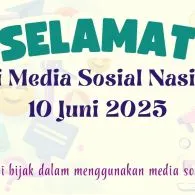 Diresmikan Tanpa Seremoni, ini 8 Fakta Hari Media Sosial Nasional yang Dirayakan Tanggal 10 Juni