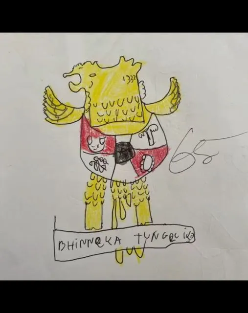 7 Hasil Gambar Anak SD waktu Pelajaran Seni Rupa yang Bikin Ngakak Brutal! 11