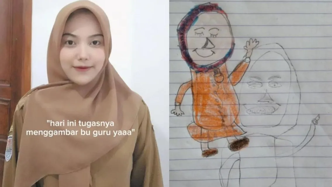 7 Hasil Gambar Anak SD waktu Pelajaran Seni Rupa yang Bikin Ngakak Brutal! 12