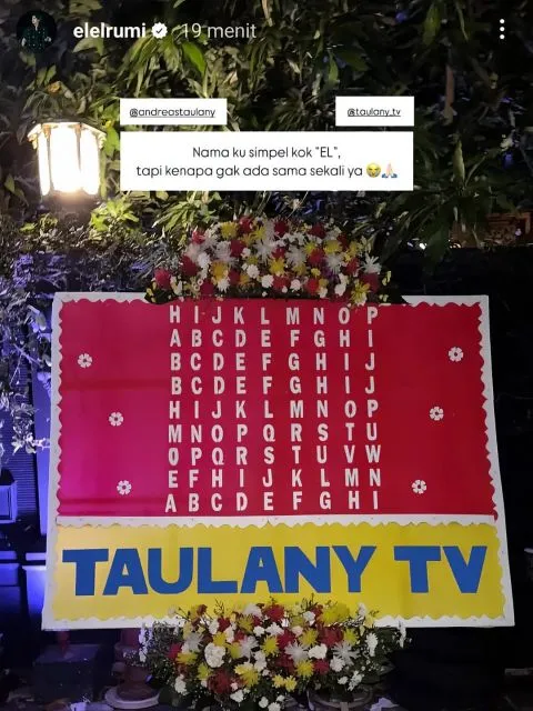9 Ide Karangan Bunga ala Andre Taulany yang Out of The Box & Selalu Viral 17