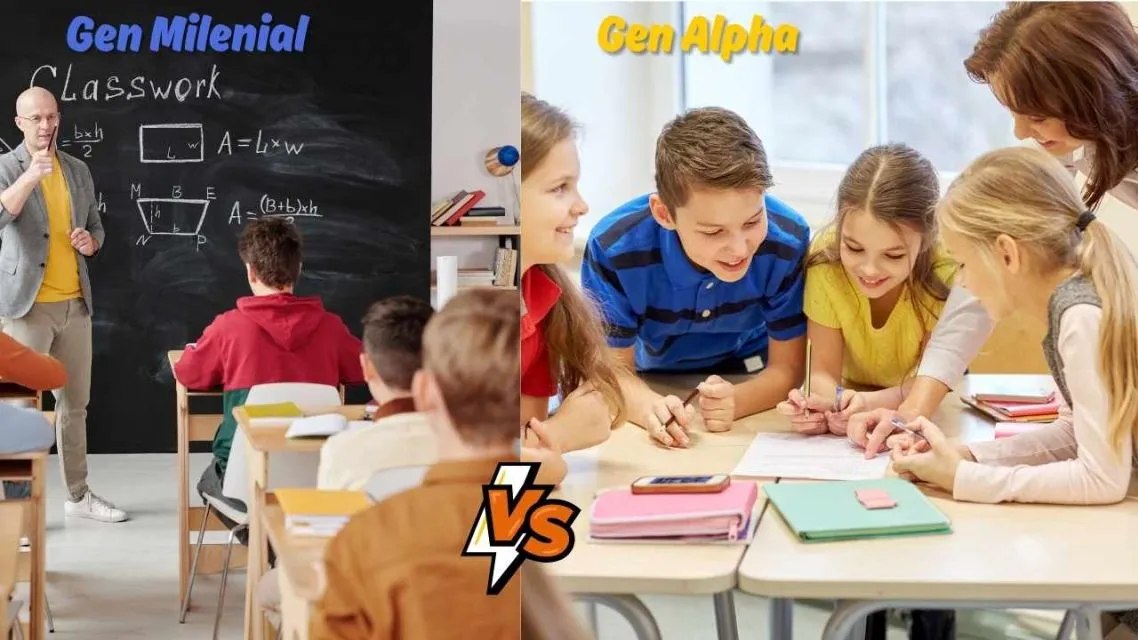 Nostalgia Brutal & Tercengang! 9 Perbedaan Anak Sekolah Milenial dan Gen Alpha 17 segan vs santai