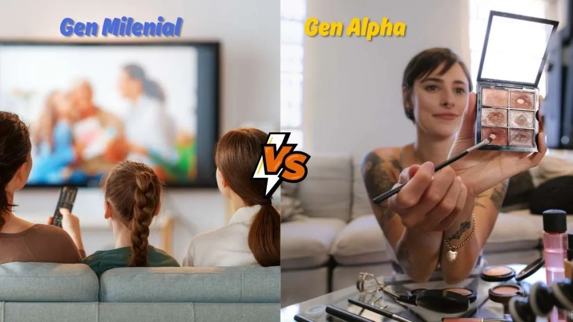 Nostalgia Brutal & Tercengang! 9 Perbedaan Anak Sekolah Milenial dan Gen Alpha 15 idola artis tv vs influencer