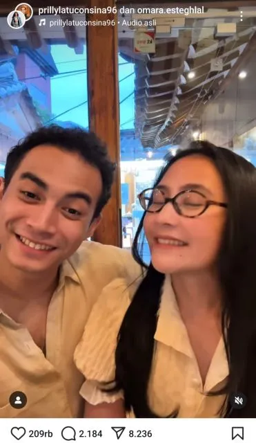7 Bukti Omara Esteghlal dan Prilly Latuconsina adalah Power Couple yang Beneran Selevel 11 Omara Esteghlal pacar Prilly Latuconsina suka membahas issue sosial