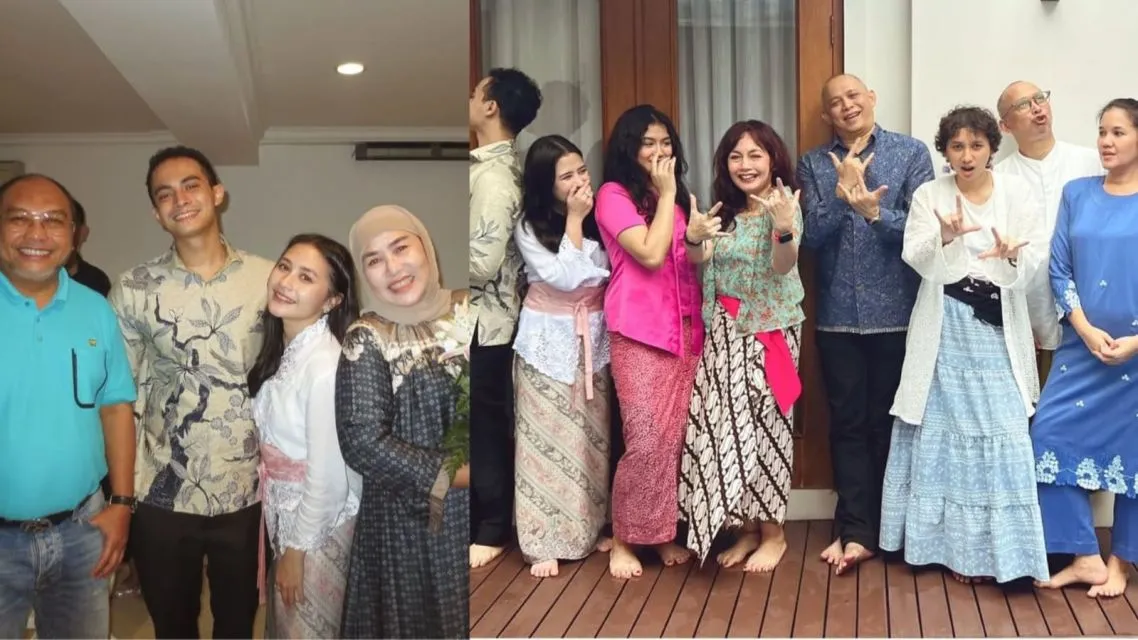 7 Bukti Omara Esteghlal dan Prilly Latuconsina adalah Power Couple yang Beneran Selevel 14 Omara Esteghlal pacar Prilly Latuconsina dengan keluarga masing-masing