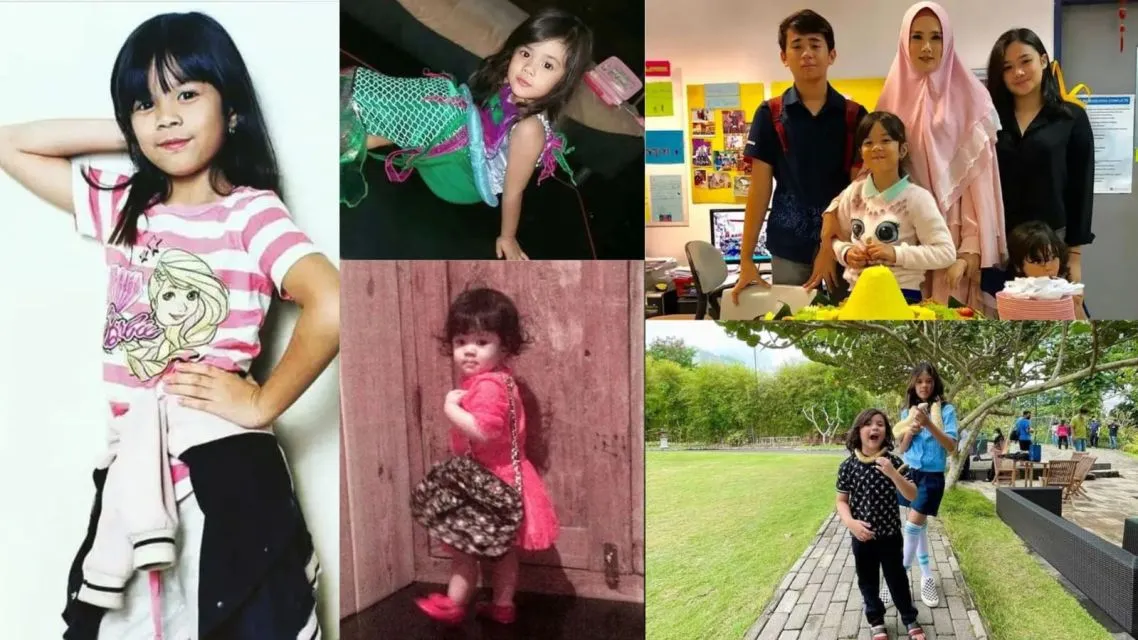 Dibilang Mirip! Adu Outfit Almira vs Shafeea: 3 Perbedaan Style Fashion Mereka 8 Adu Outfit Almira vs Shafeea- Shafeea saat kecil