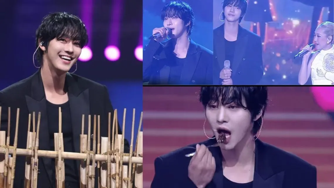 8 Drama Ikonik & 5 Fakta Menarik Ahn Hyo-seop, Aktor Korea yang Multi Talenta 14 Ahn Hyo-seop tampil di hut SCTV yang ke35