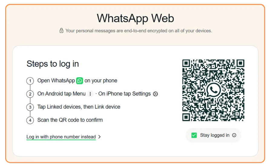 Cara Masuk WhatsApp Web, Bikin Chat-an di Laptop Makin Seamless 6 hipwee-Cara Masuk WhatsApp Web dengan Mudah