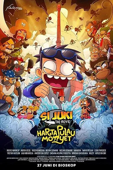 Film Animasi Merah Putih: One For All Jadi Perbincangan, Ini 5 Film Animasi Buatan Indonesia yang Wajib Masuk List Tontonan 11 Film animasi buatan Indonesia-Si Juki The move Harta Pulau Monyet