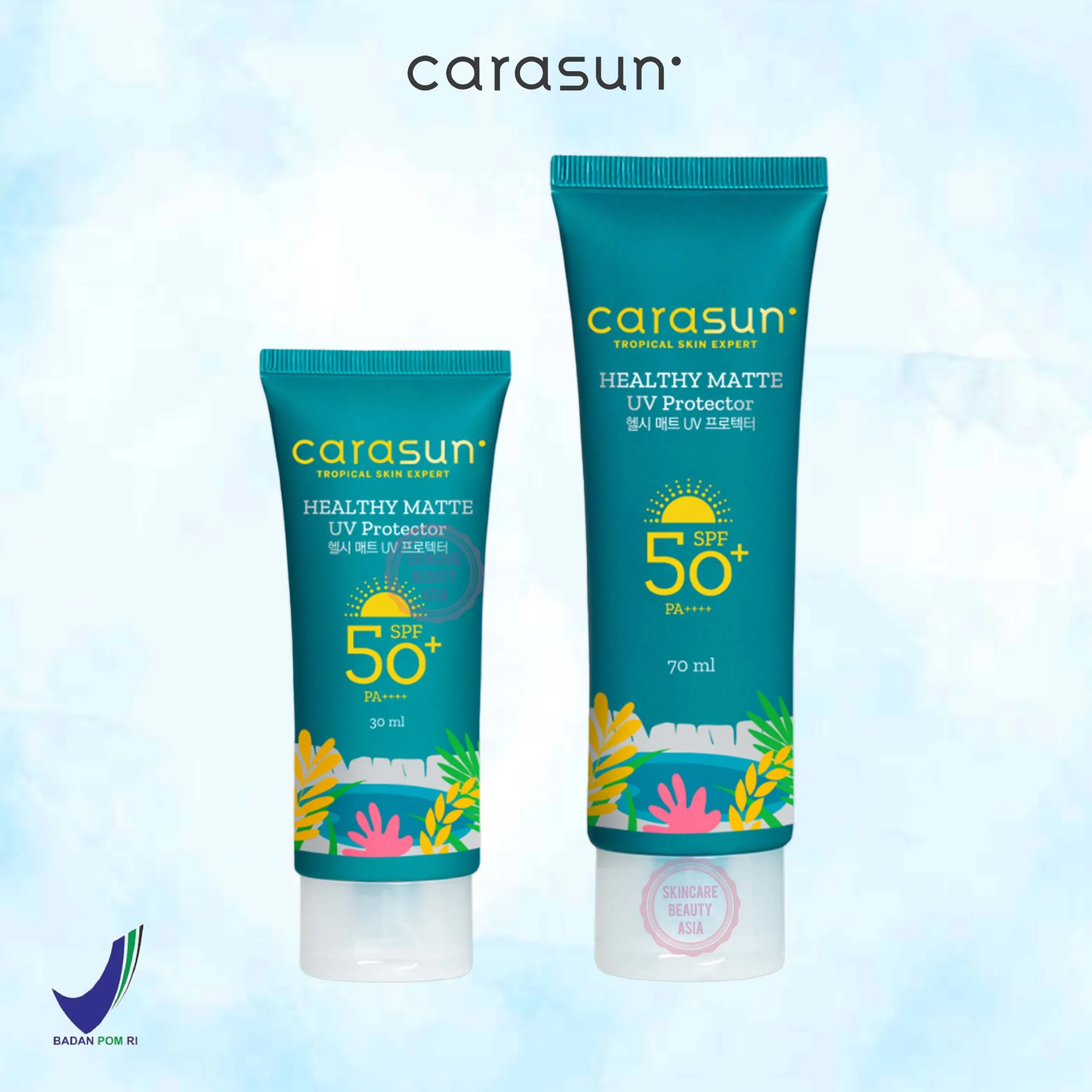 5 Rekomendasi Sunscreen Untuk Kulit Berminyak, Bukan Cuma Melindungi Dari UV Tapi Juga Menutrisi Kulit! 9 carasun healthy matte uv protector spf 50+ pa++++