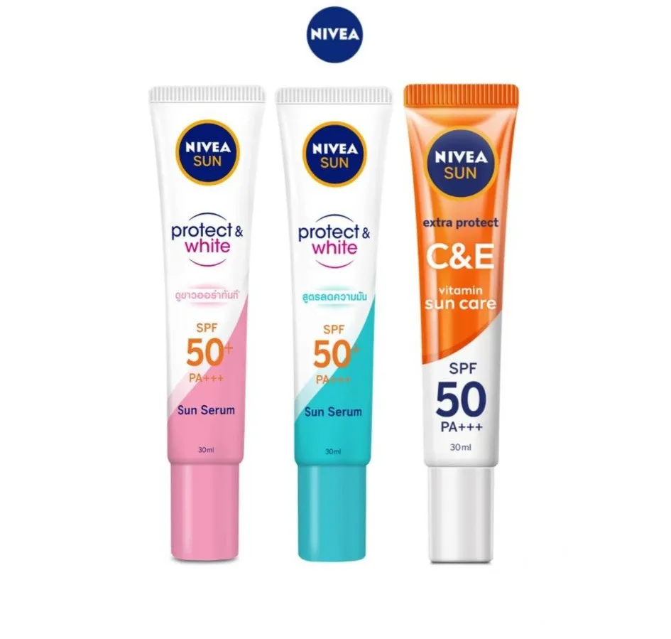 5 Rekomendasi Sunscreen Untuk Kulit Berminyak, Bukan Cuma Melindungi Dari UV Tapi Juga Menutrisi Kulit! 6 nivea sun face serum oil control spf 50+