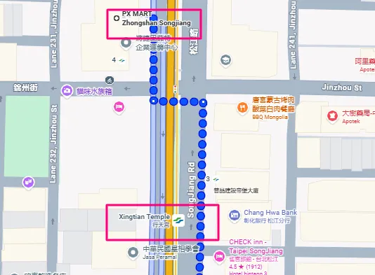 Tutorial naik MRT Taiwan dengan Bantuan Google Maps 23