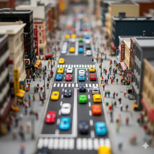 Tutorial Edit Foto AI Kekinian 2025 dari Sinematik sampai Polaroid serta Dampaknya Bagi Kreator 28 miniatur mobil hasil AI