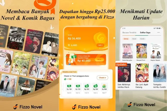 7 Aplikasi Penghasil Uang yang Terbukti Membayar dan Aman 14 aplikasi fizzo