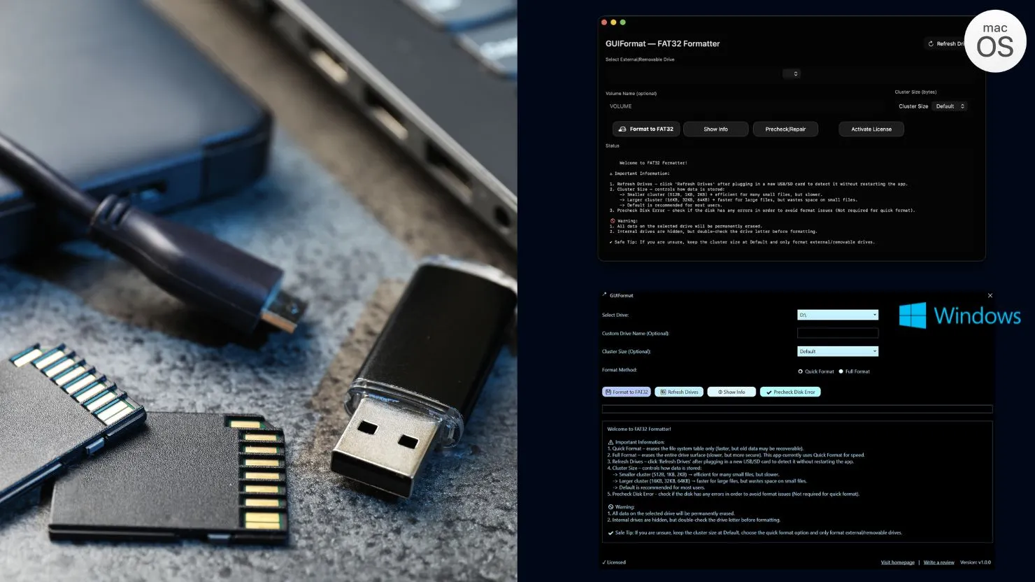 GUIFormat: Cara Praktis Format FAT32 untuk SD Card dan Flash Drive di ...