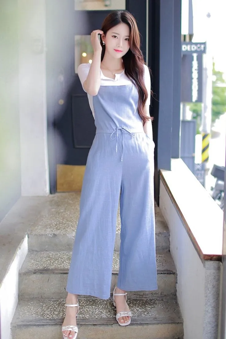 10 Outfit First Date Wanita Menawan Untuk Pikat Si Dia! 15 jumpsuit korean style