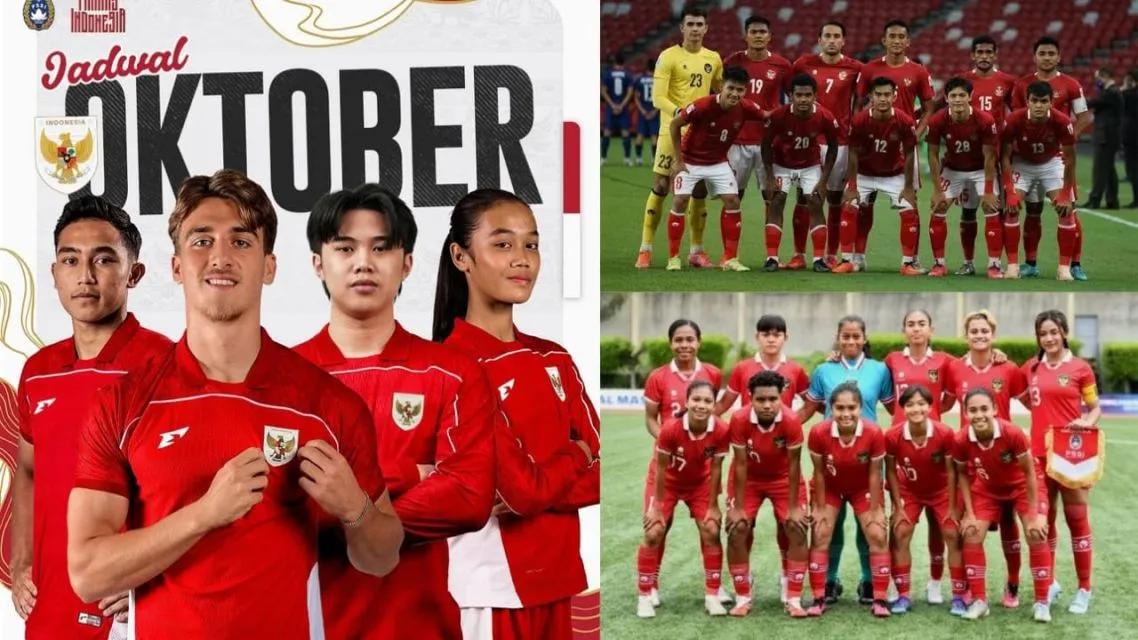 Jadwal Timnas Garuda Indonesia Putra & Putri Oktober 2025: Perjuangan Hidup Mati di Babak 4 Kualifikasi & Turnamen Wanita 6 jadwal pertandingan timnas putra putri