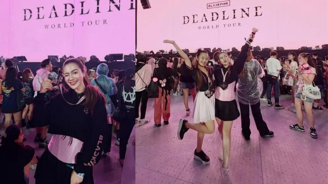 11 Adu Outfit Seleb di Konser BLACKPINK WORLD TOUR Jakarta 2025 yang Bisa Jadi Inspirasi Fashion Kamu! 19 Adu outfit seleb di Konser BLACKPINK WORLD TOUR Felicya angelista