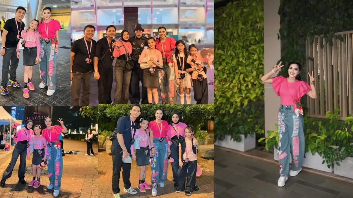 11 Adu Outfit Seleb di Konser BLACKPINK WORLD TOUR Jakarta 2025 yang Bisa Jadi Inspirasi Fashion Kamu! 20 Adu outfit seleb di Konser BLACKPINK WORLD TOUR-ashanty