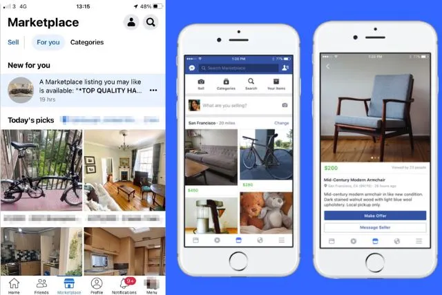 7 Aplikasi Jual Beli Barang Bekas Terbaik, Bisa Cepat Laku! 13 facebook marketplace