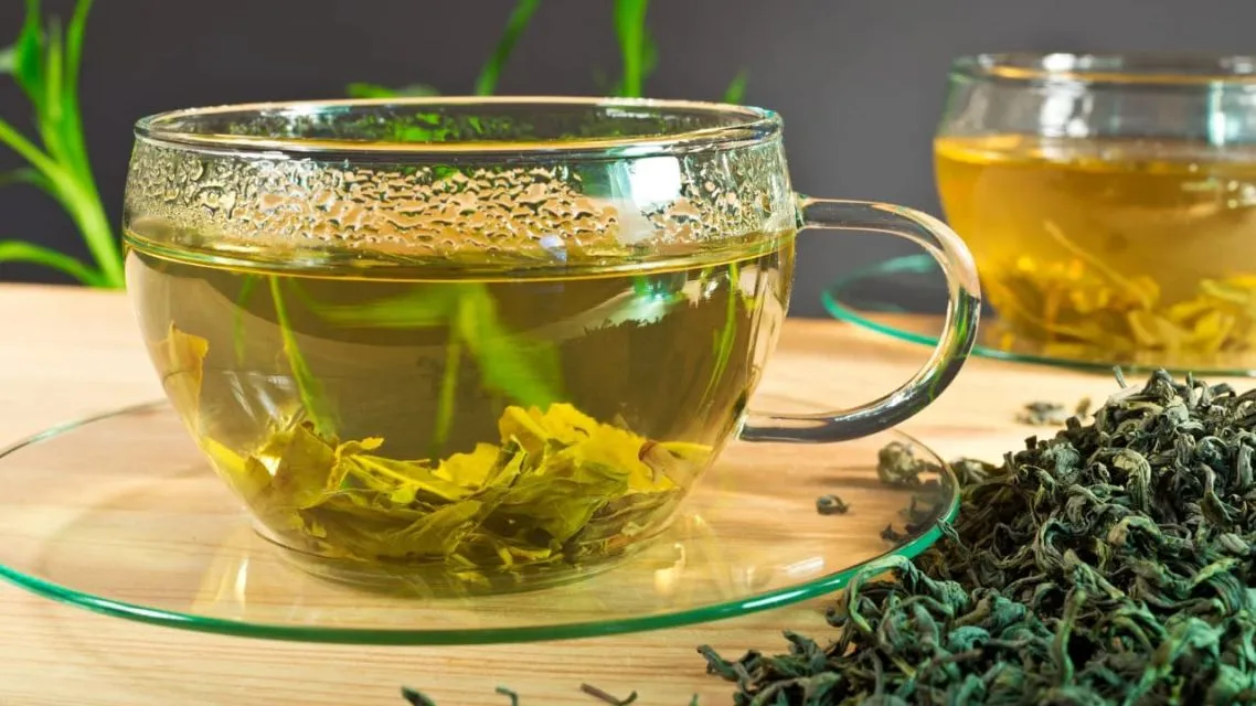 Minuman Herbal Penurun Berat Badan-Teh hijau