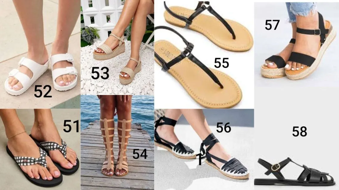 75 Jenis Sepatu Wanita dan Sandal Terlengkap 2025 yang Wajib Wanita Tahu, Pria Pun Nggak Boleh Skip! 14 Summer Shoes