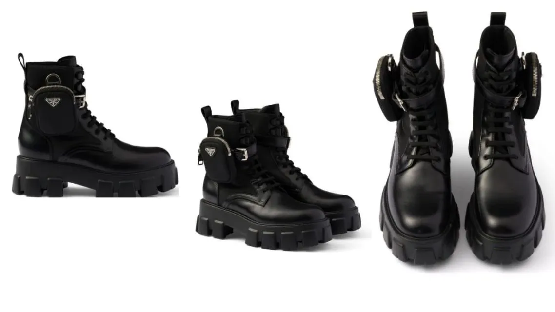 Sepatu Branded Wanita Terbaik 2025: 17 Rekomendasi Elegan & Timeless untuk Fashionista 30 Prada Monolith Boot