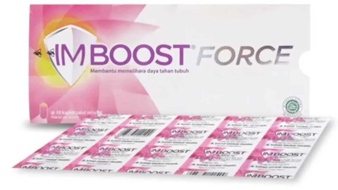 Super Ampuh!12 Pilihan Vitamin untuk Daya Tahan Tubuh di Musim Hujan 15 Imboost Force (Echinacea + Elderberry + Zinc)