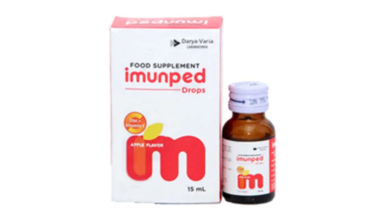 Super Ampuh!12 Pilihan Vitamin untuk Daya Tahan Tubuh di Musim Hujan 21 Imunped Drop (Vitamin C + Zinc, bentuk tetes)