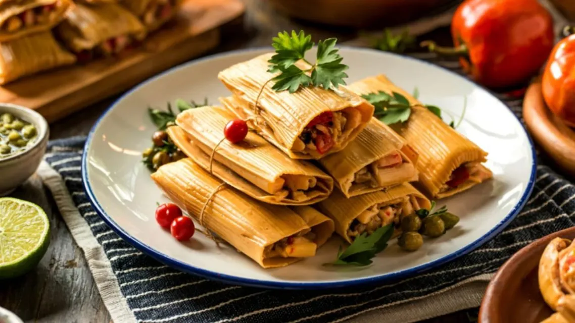 15 Hidangan Khas Natal di Berbagai Negara Paling Ikonik yang Wajib Kamu Tahu 28 Meksiko â Tamales