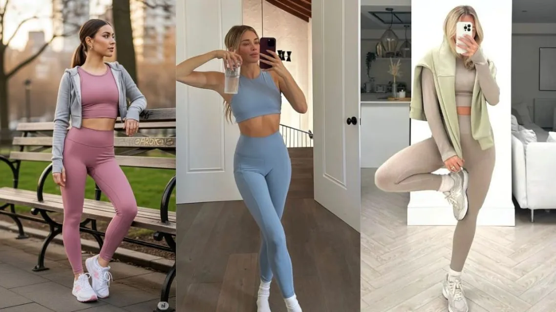 9 Rekomendasi Outfit Gym Wanita yang Nyaman, Stylish, dan Bikin Makin Percaya Diri 16 Outfit Gym Wanita Warna Pastel